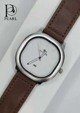 TITAN SQUARE CHOCOLATE WHITE FOR MEN